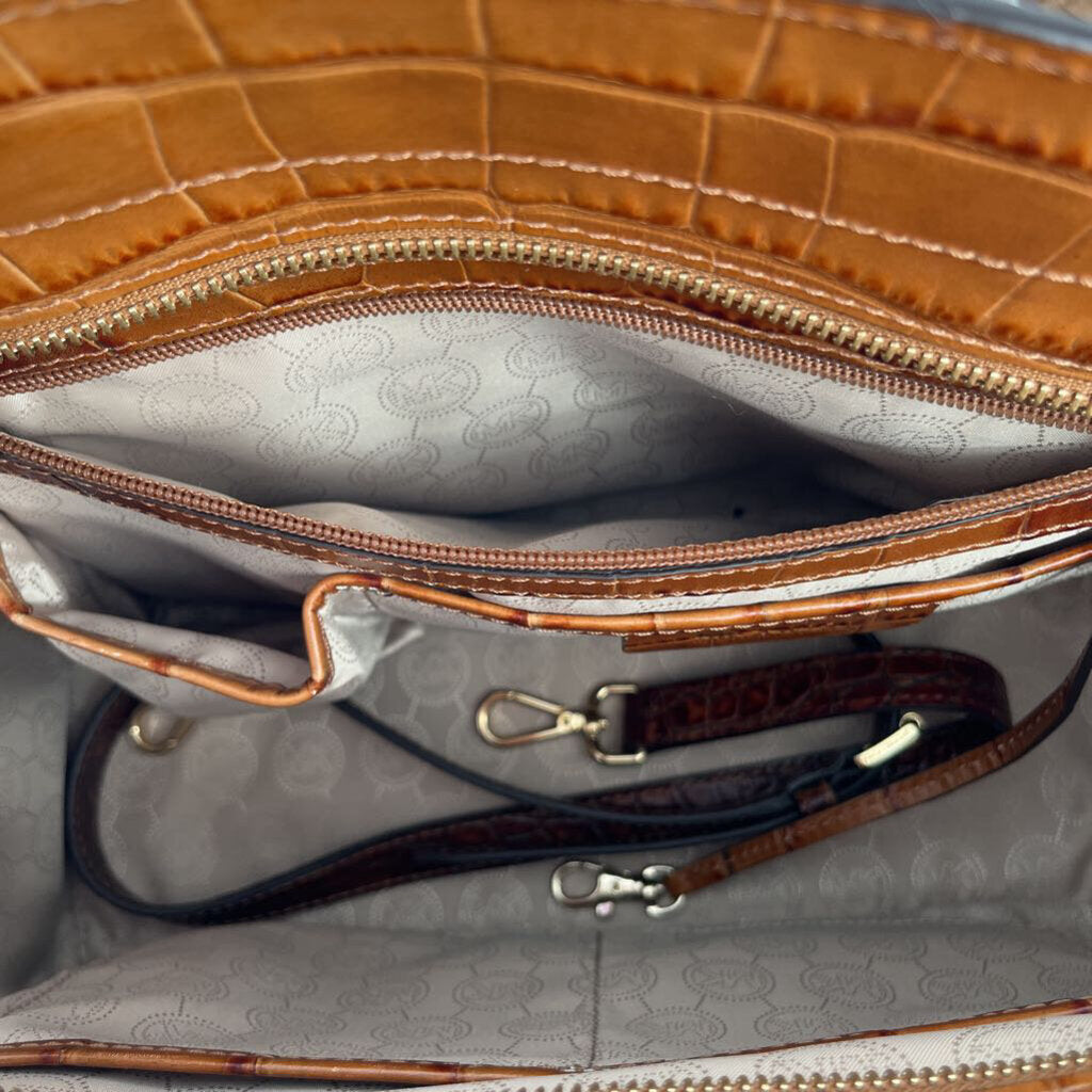 Michael Kors Croc Embossed Tote