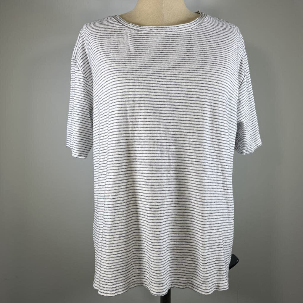 WRAP S/s Stripe Shirt