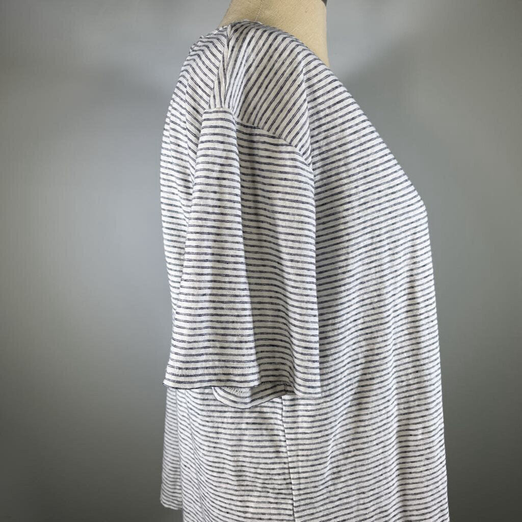 WRAP S/s Stripe Shirt