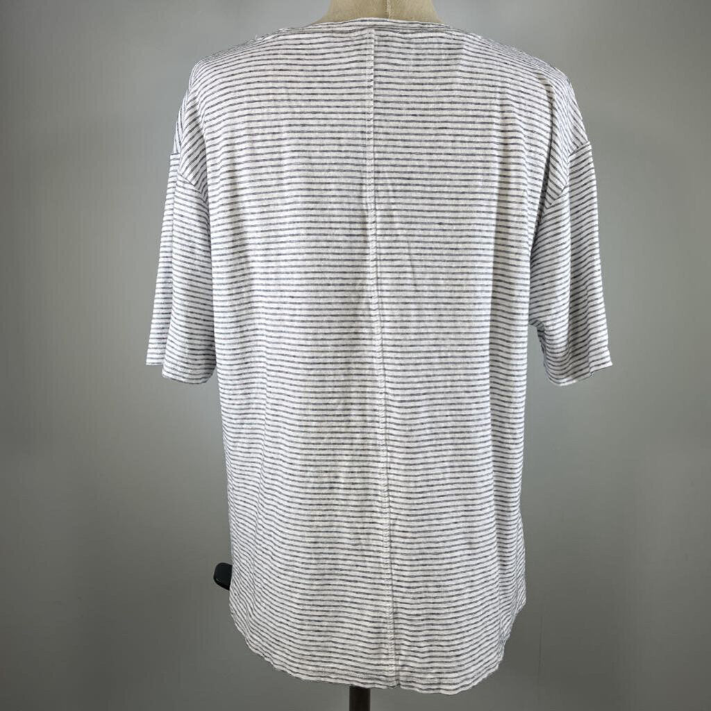 WRAP S/s Stripe Shirt