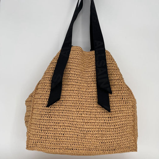 All Saints Raffia Tote