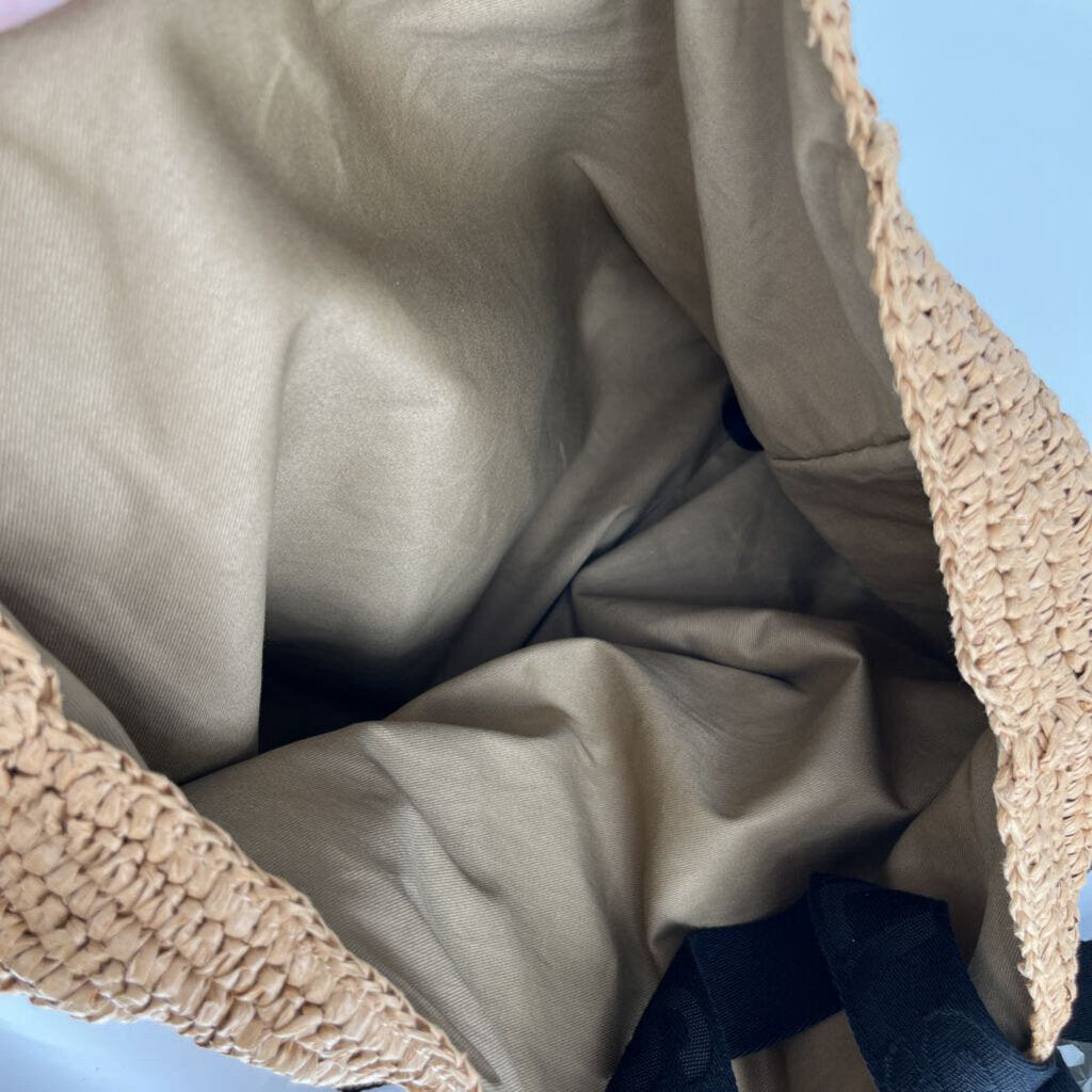 All Saints Raffia Tote
