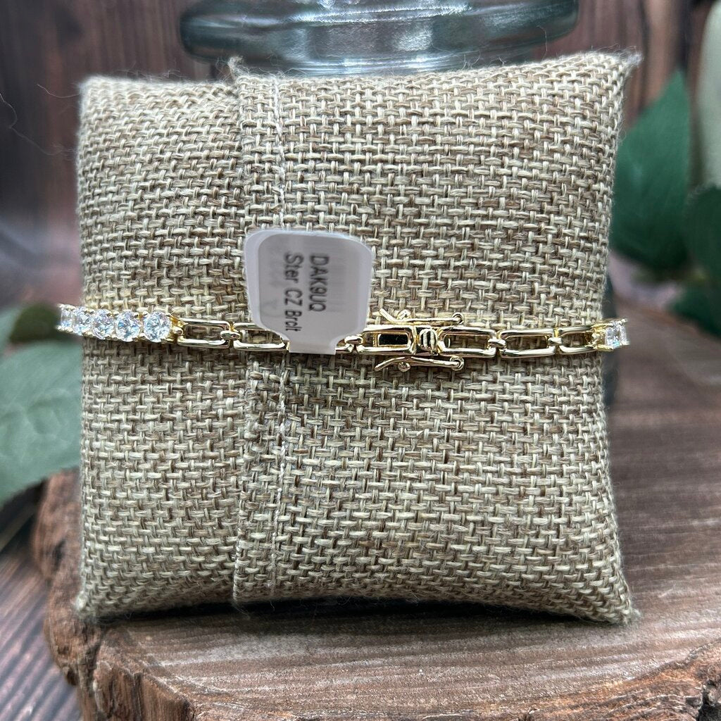 CZ Stone Tennis Bracelet