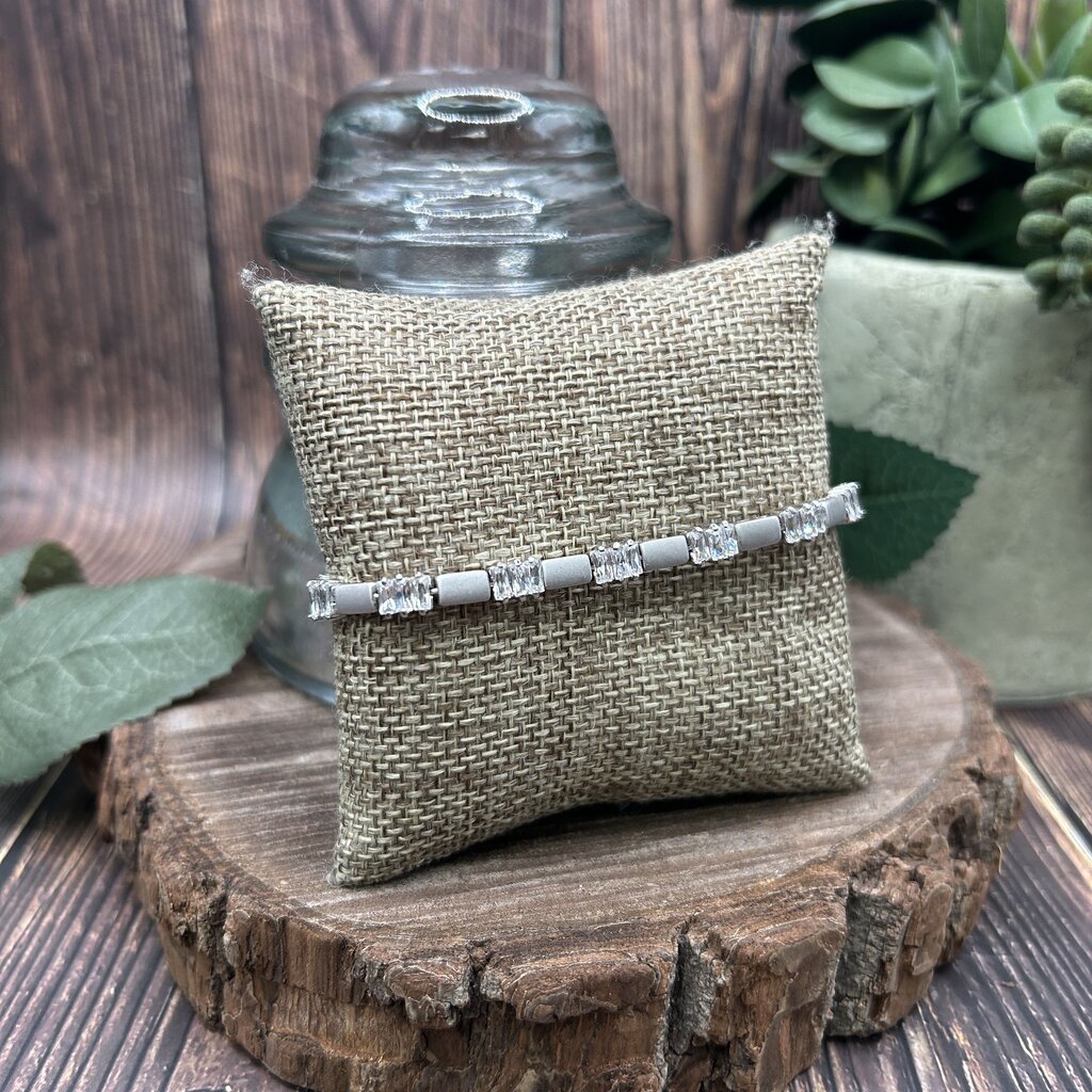 CZ Stone Tennis Bracelet