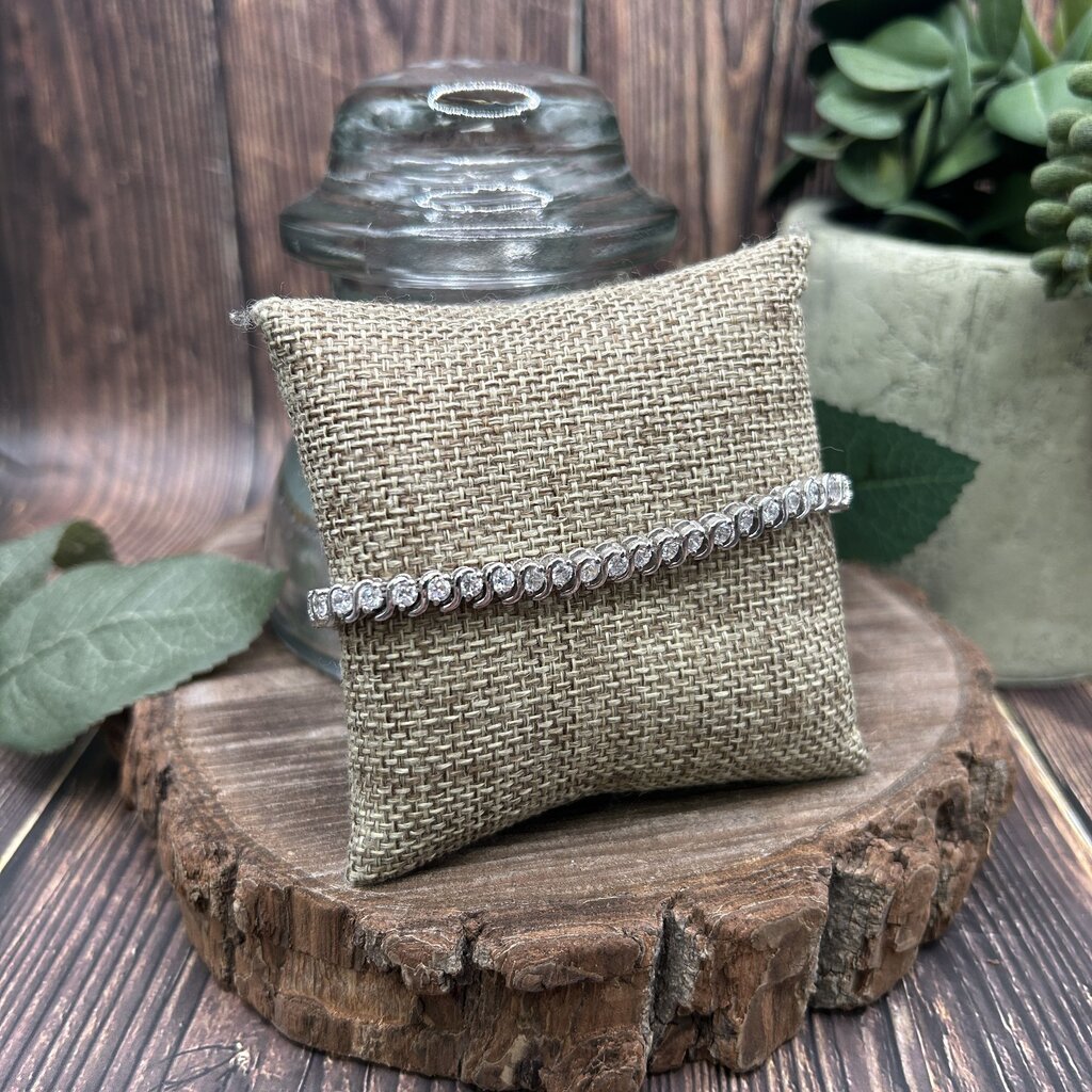 CZ Stone Tennis Bracelet