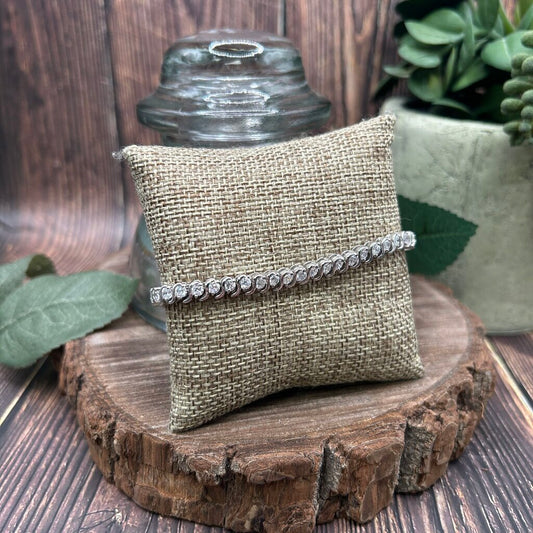 CZ Stone Tennis Bracelet