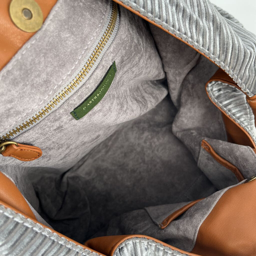 Anthropologie Corded Velvet Hobo