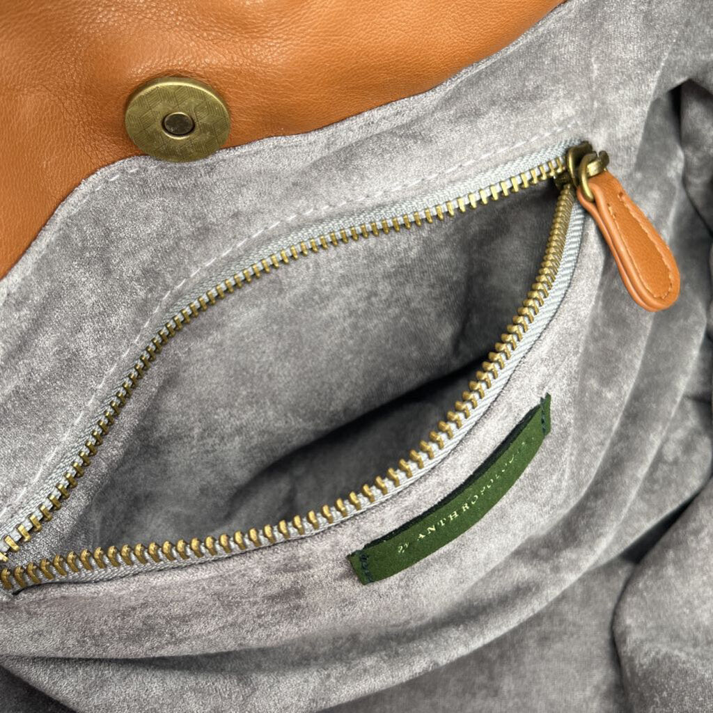 Anthropologie Corded Velvet Hobo
