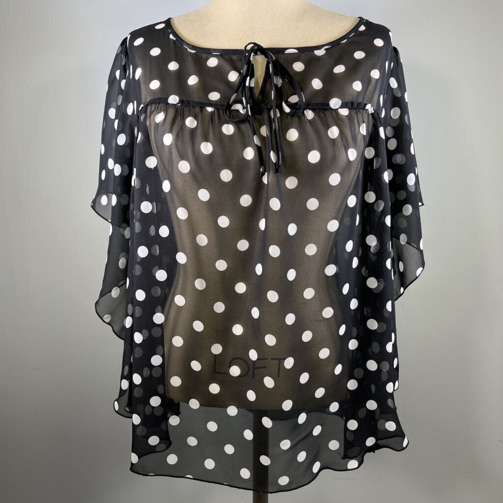 Sunny Leigh S/s Polka Dot Shirt