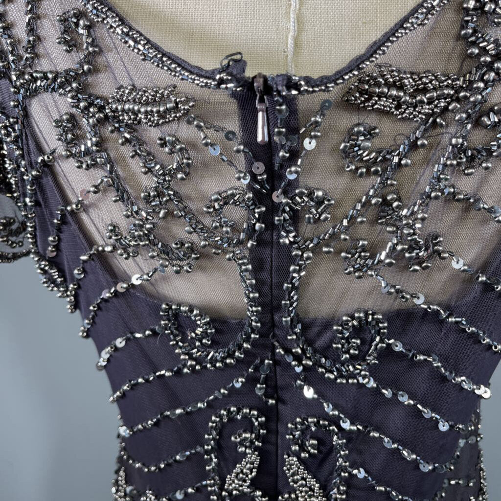 Pisarro Nights Beaded Eve Dress