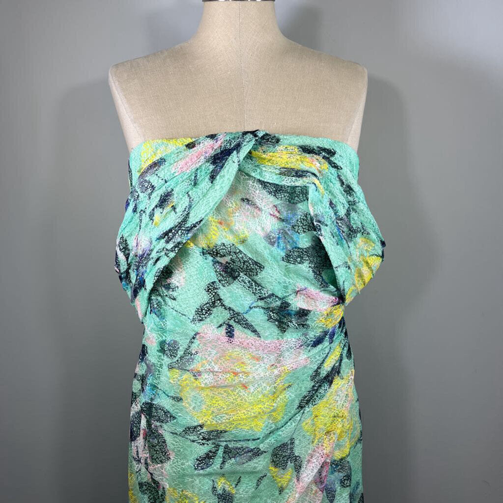 ML Monique LHuillier Floral Gown