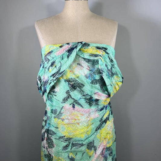ML Monique LHuillier Floral Gown