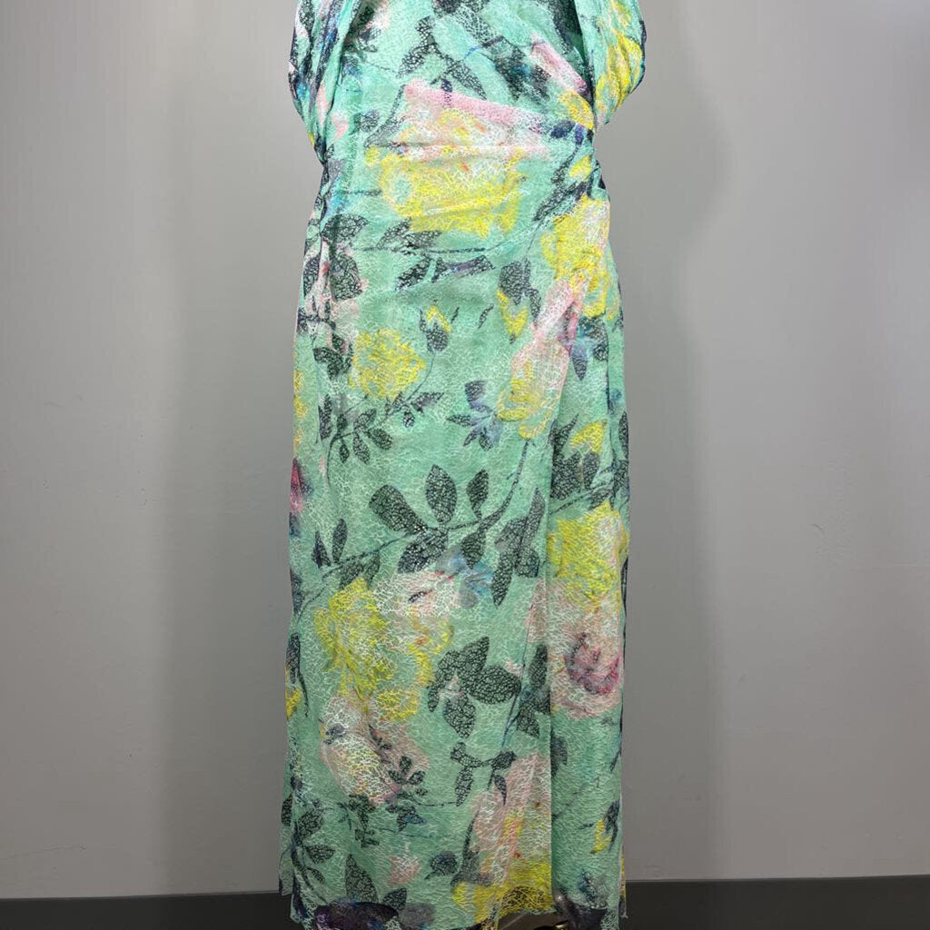ML Monique LHuillier Floral Gown