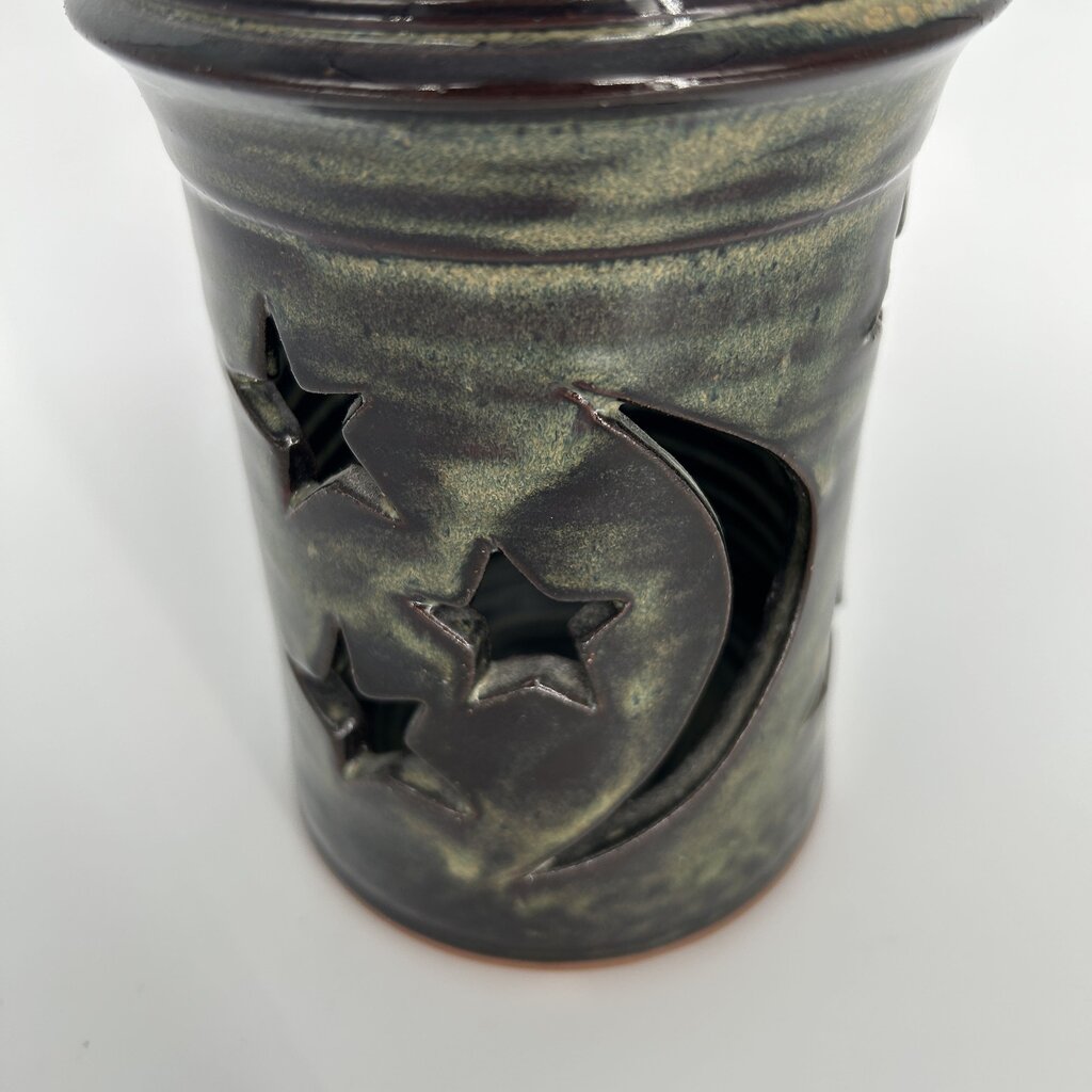 Hand Potted Candle Lantern