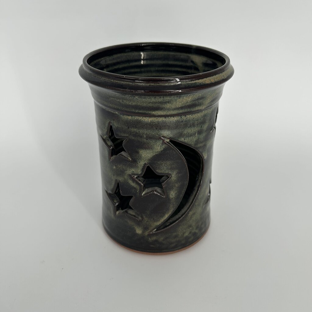 Hand Potted Candle Lantern