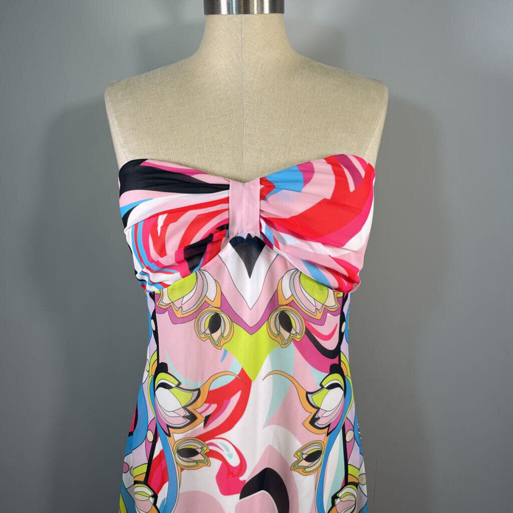 TO by Gia Mattiolo Strapless Maxi Dress