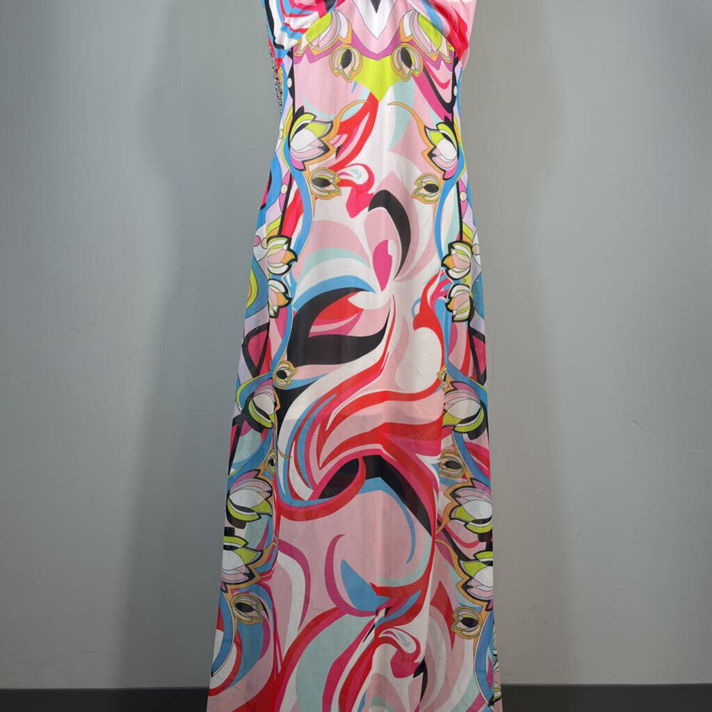 TO by Gia Mattiolo Strapless Maxi Dress