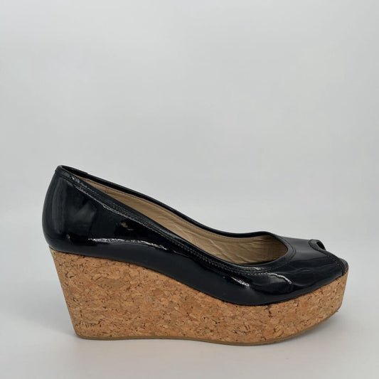 Jimmy Choo Patent Wedges