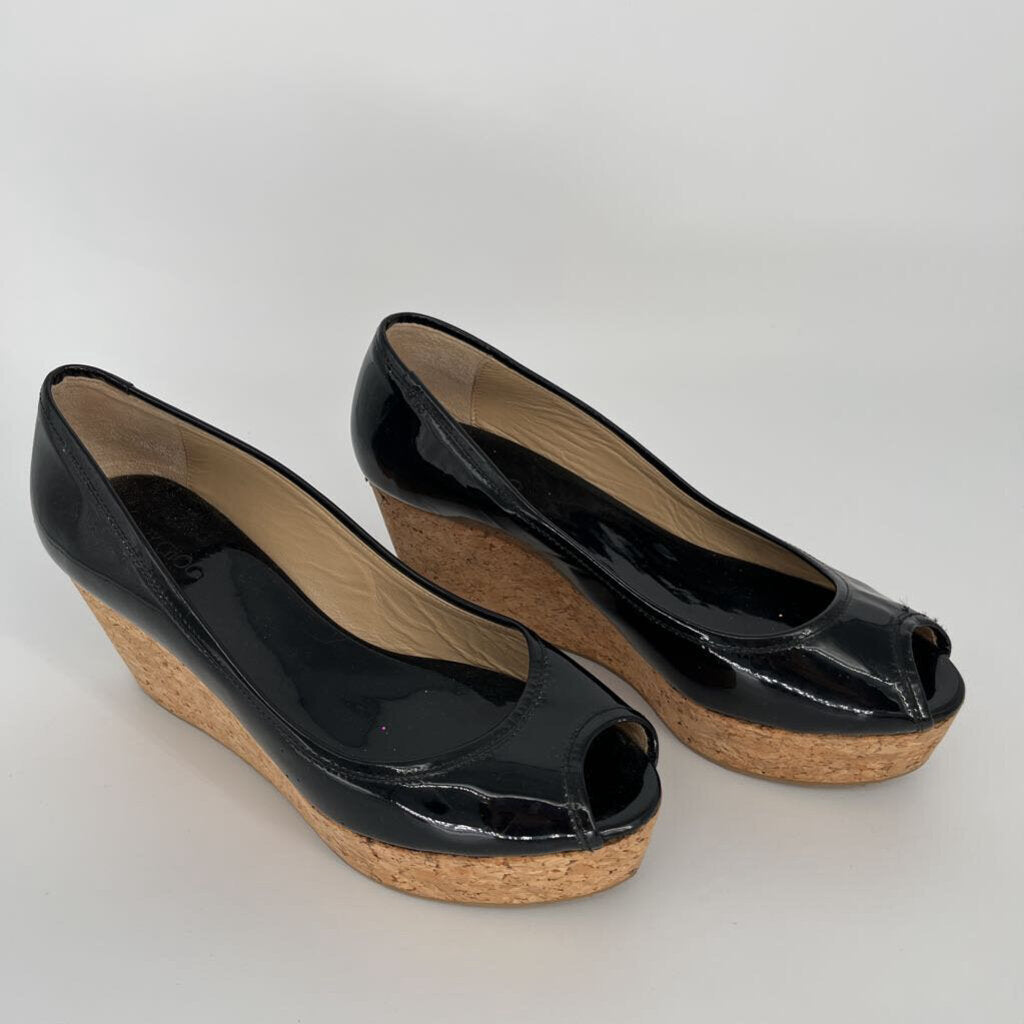 Jimmy Choo Patent Wedges