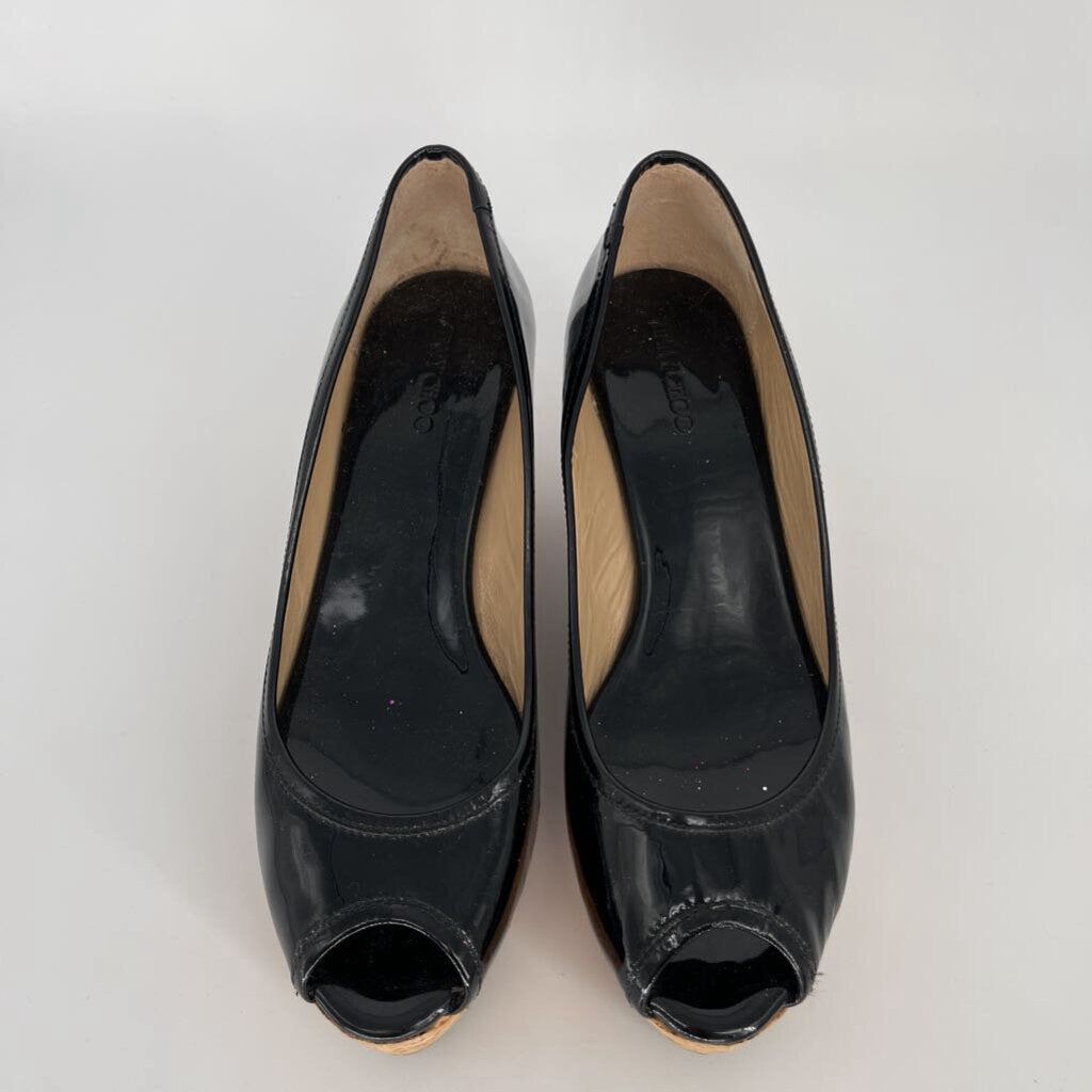 Jimmy Choo Patent Wedges