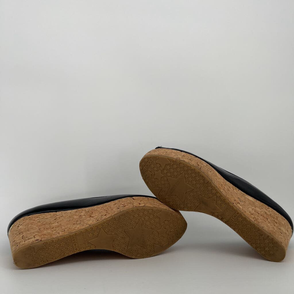 Jimmy Choo Patent Wedges