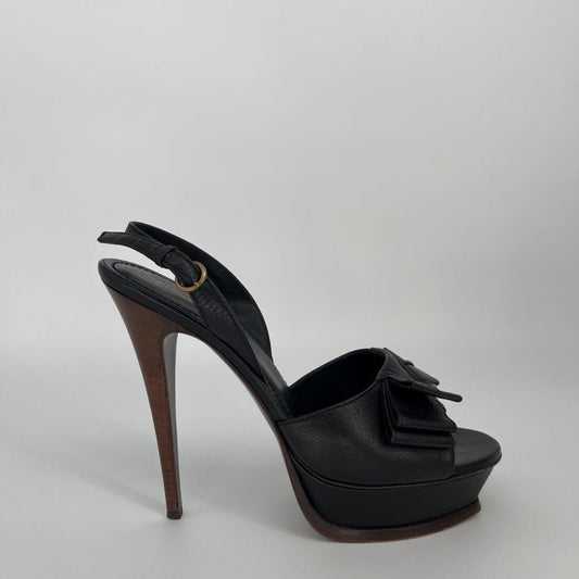 YSL Platform Heels