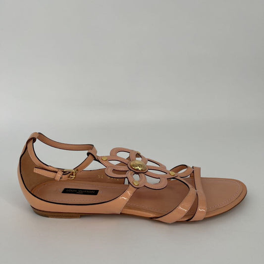 Louis Vuitton Patent Sandals AS IS