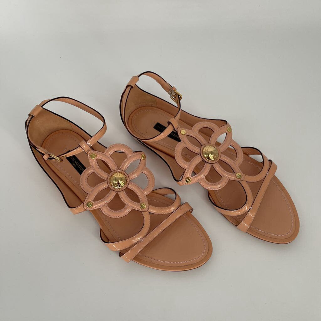Louis Vuitton Patent Sandals AS IS