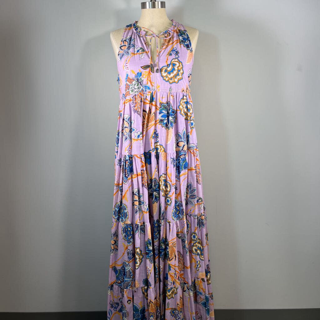 Anthropologie Floral Maxi Dress