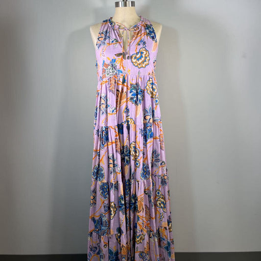 Anthropologie Floral Maxi Dress