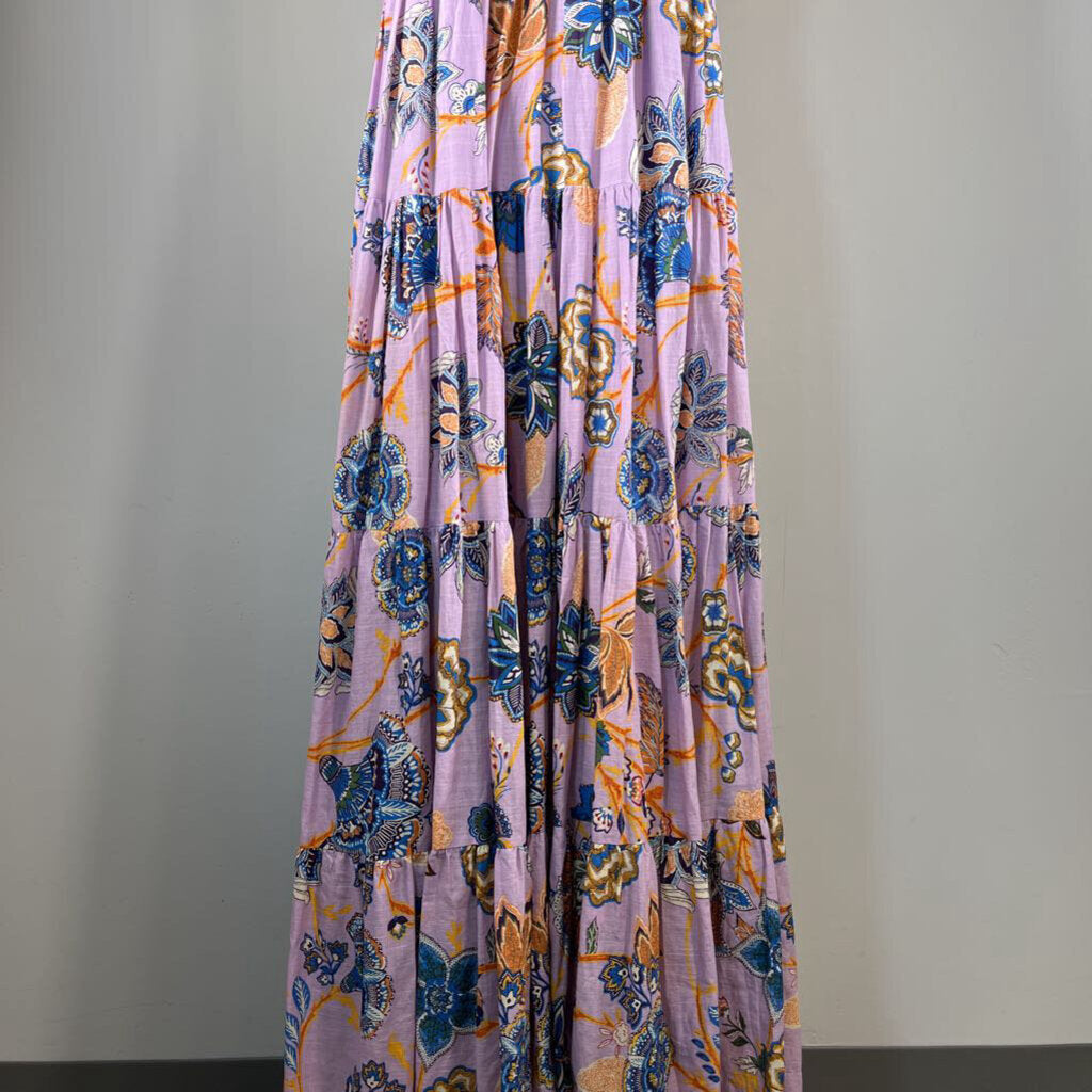Anthropologie Floral Maxi Dress