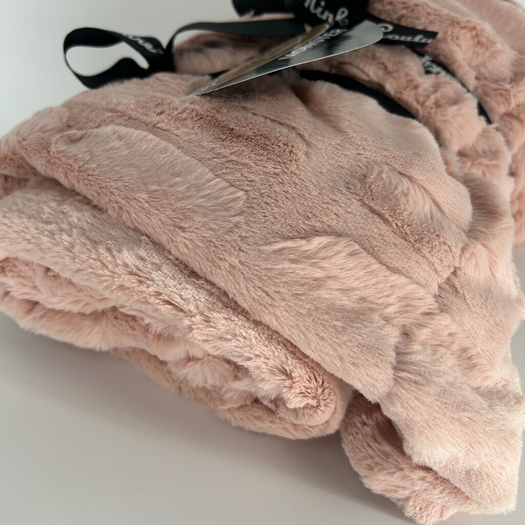 Minky Couture Throw Blanket