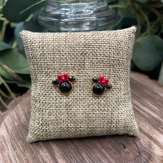 Kate Spade x Disney Minnie Mouse Stud Earrings