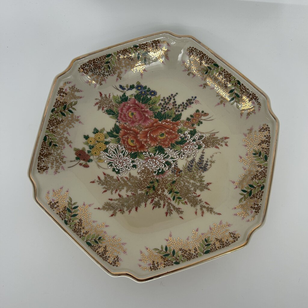 Ornate Floral Plate