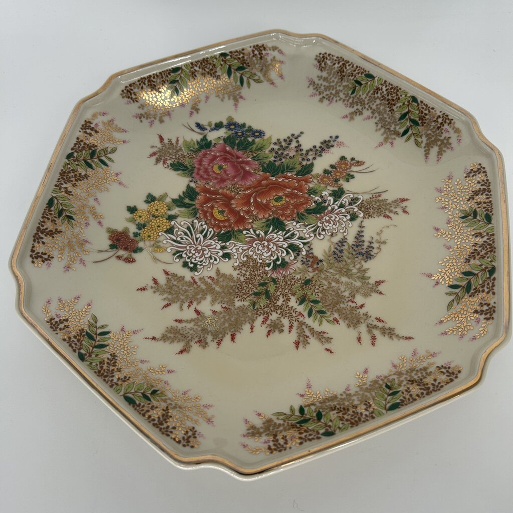 Ornate Floral Plate