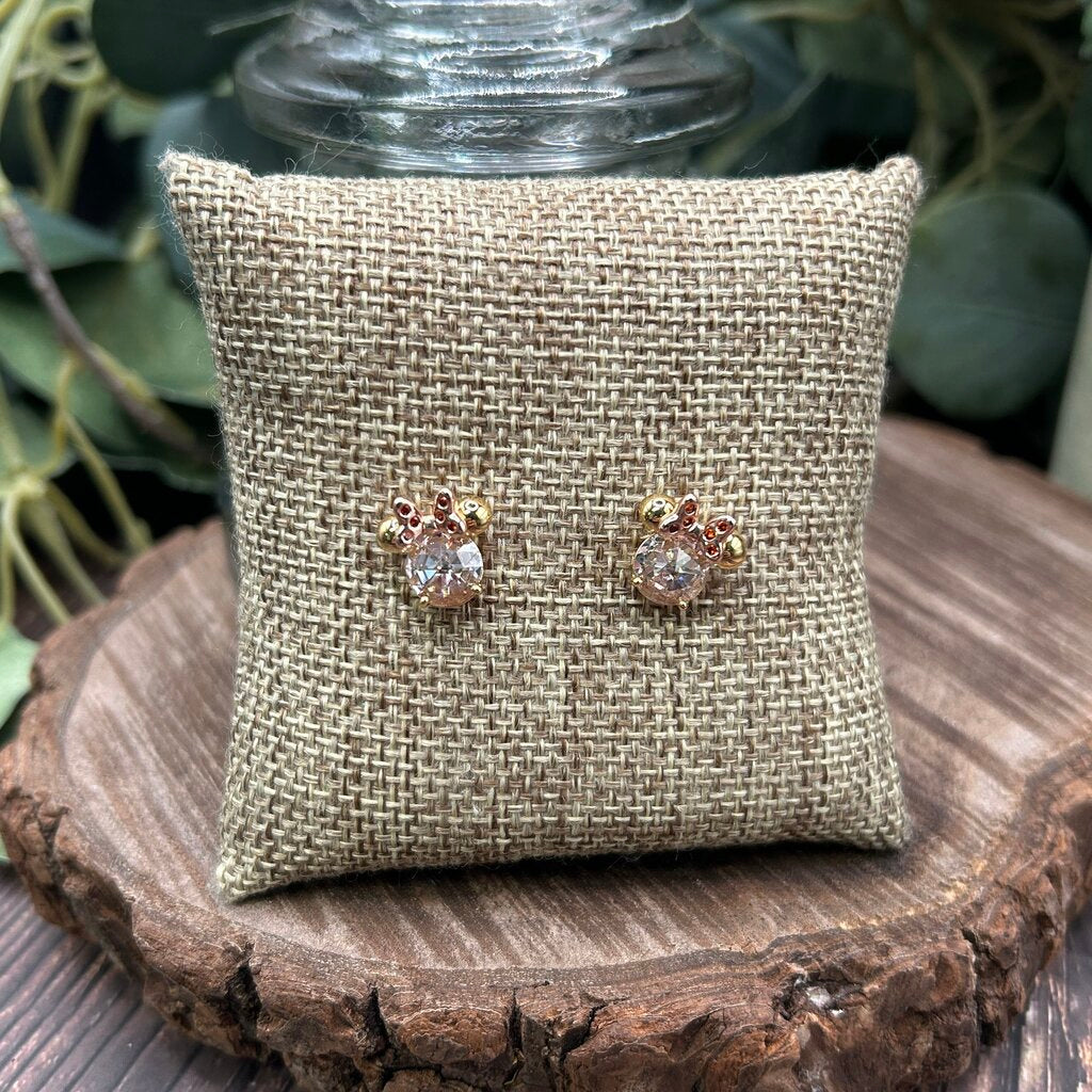 Kate Spade x Disney Minnie Mouse Stud Earrings