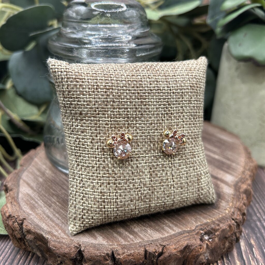 Kate Spade x Disney Minnie Mouse Stud Earrings