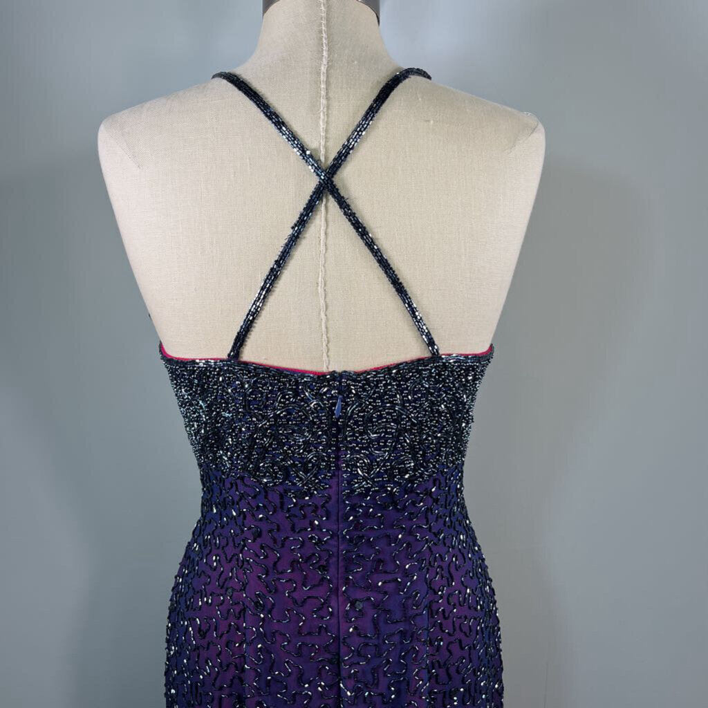 Cache Slvls Beaded Gown