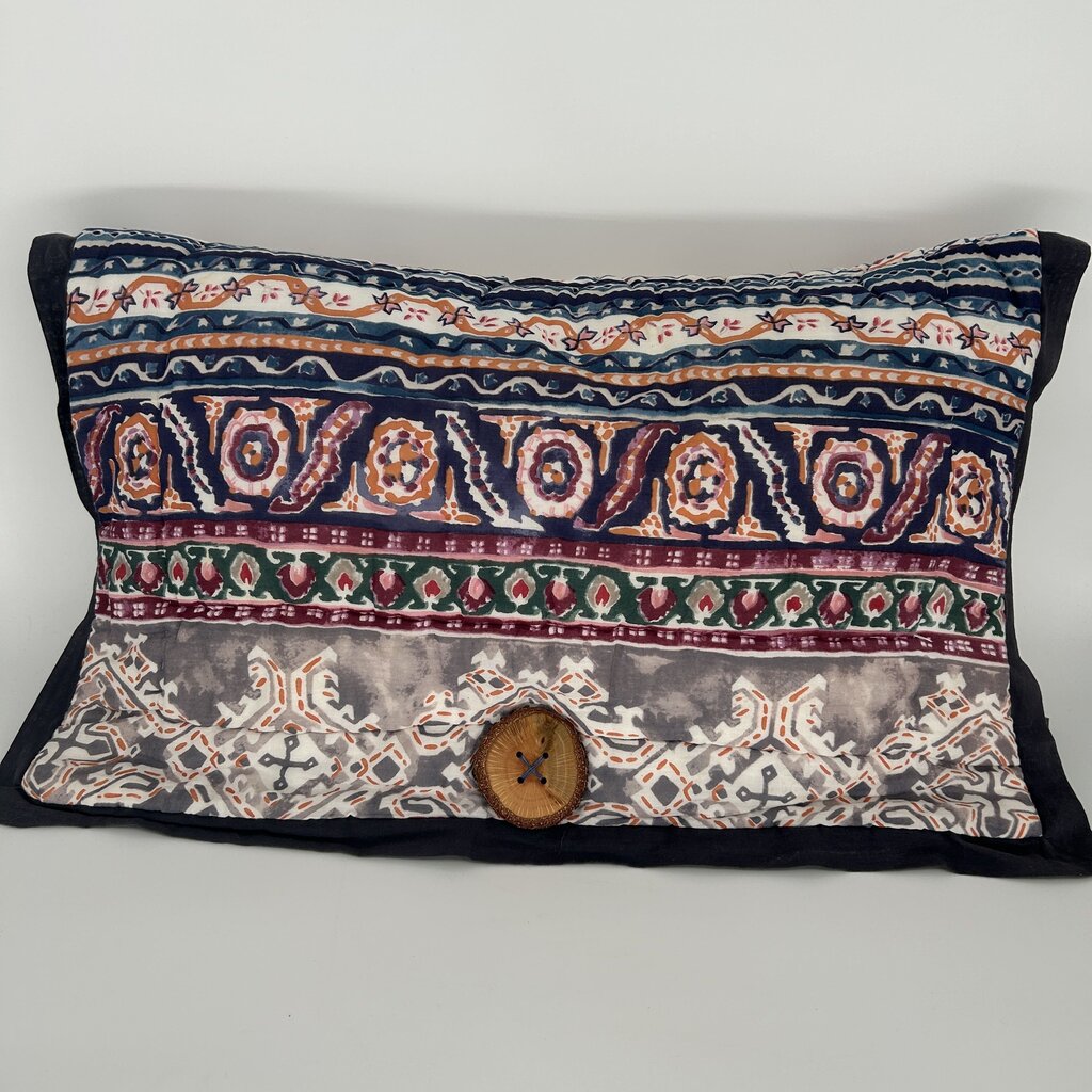 Anthro Dual Side Patterned Pillow
