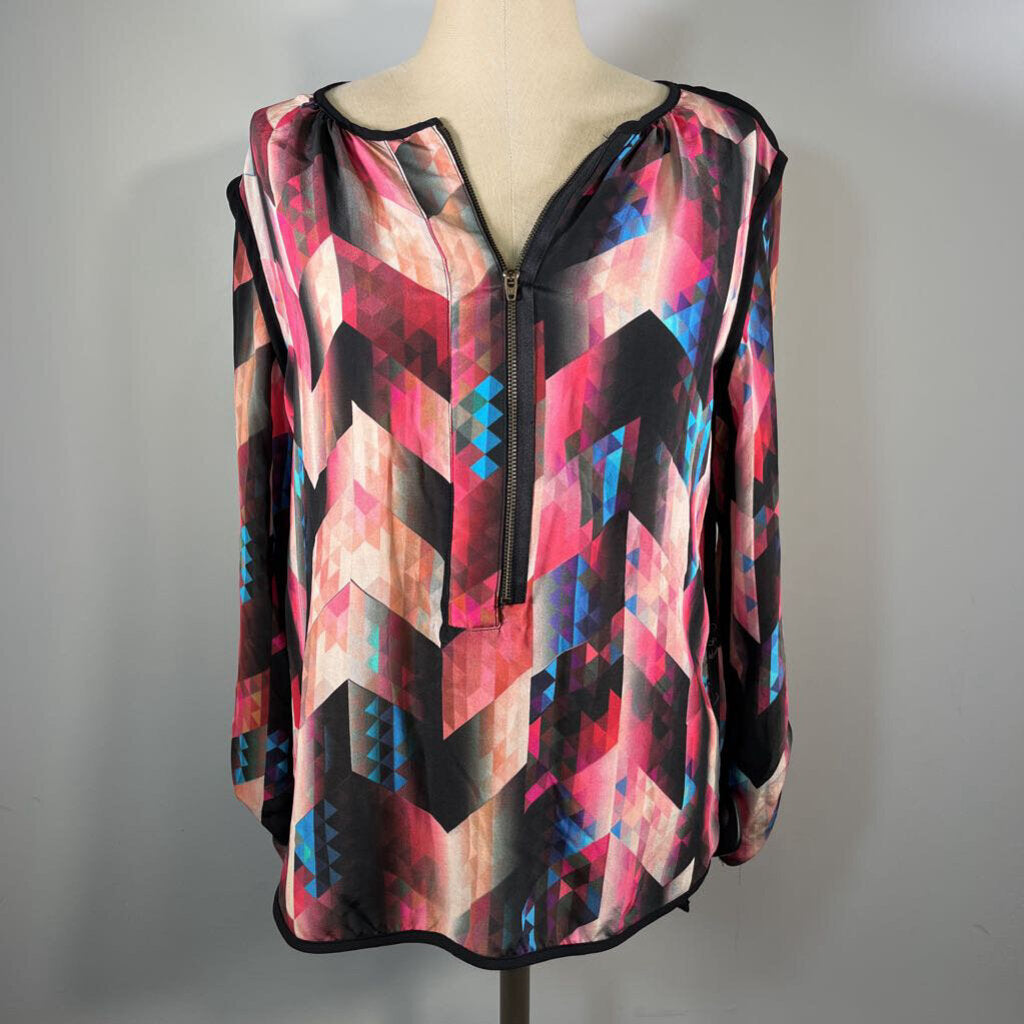 The Odells L/s Silk Blouse