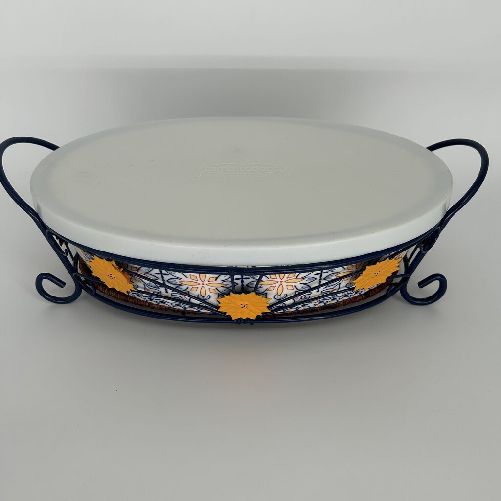Temptations Patterned Casserole Dish