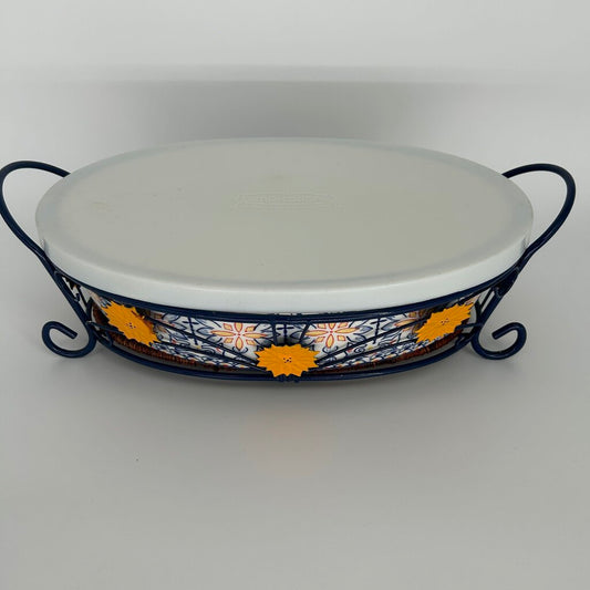 Temptations Patterned Casserole Dish