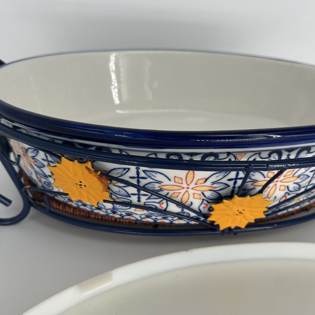 Temptations Patterned Casserole Dish