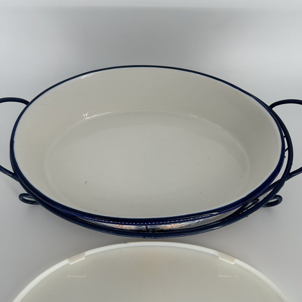 Temptations Patterned Casserole Dish