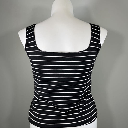 Maeve Slvls Stripe Shirt