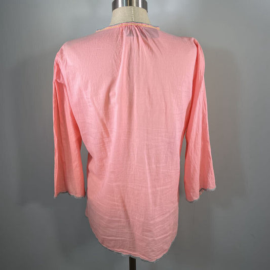 Johnny Was L/s Embroidered Shirt
