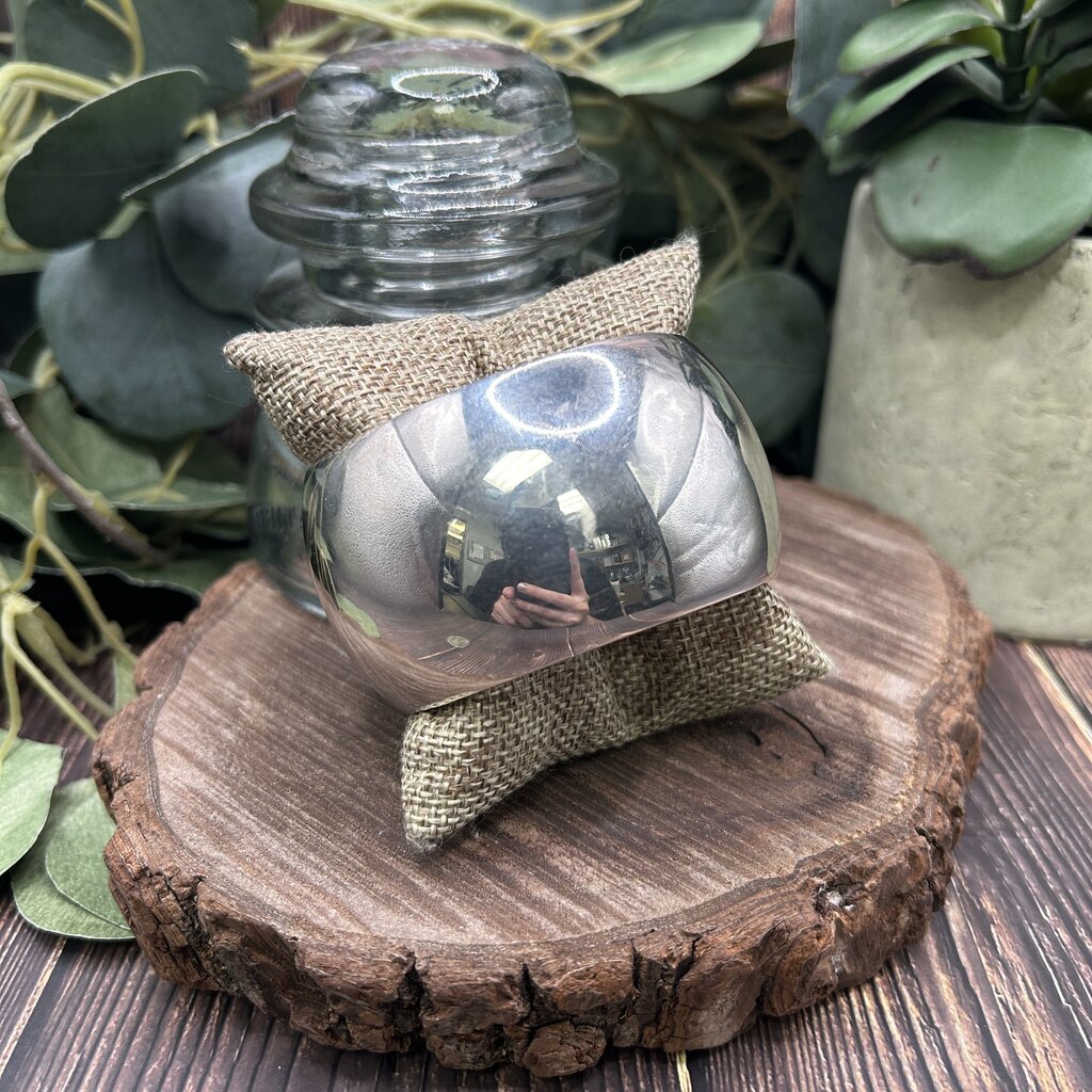 Sterling Dome Cuff