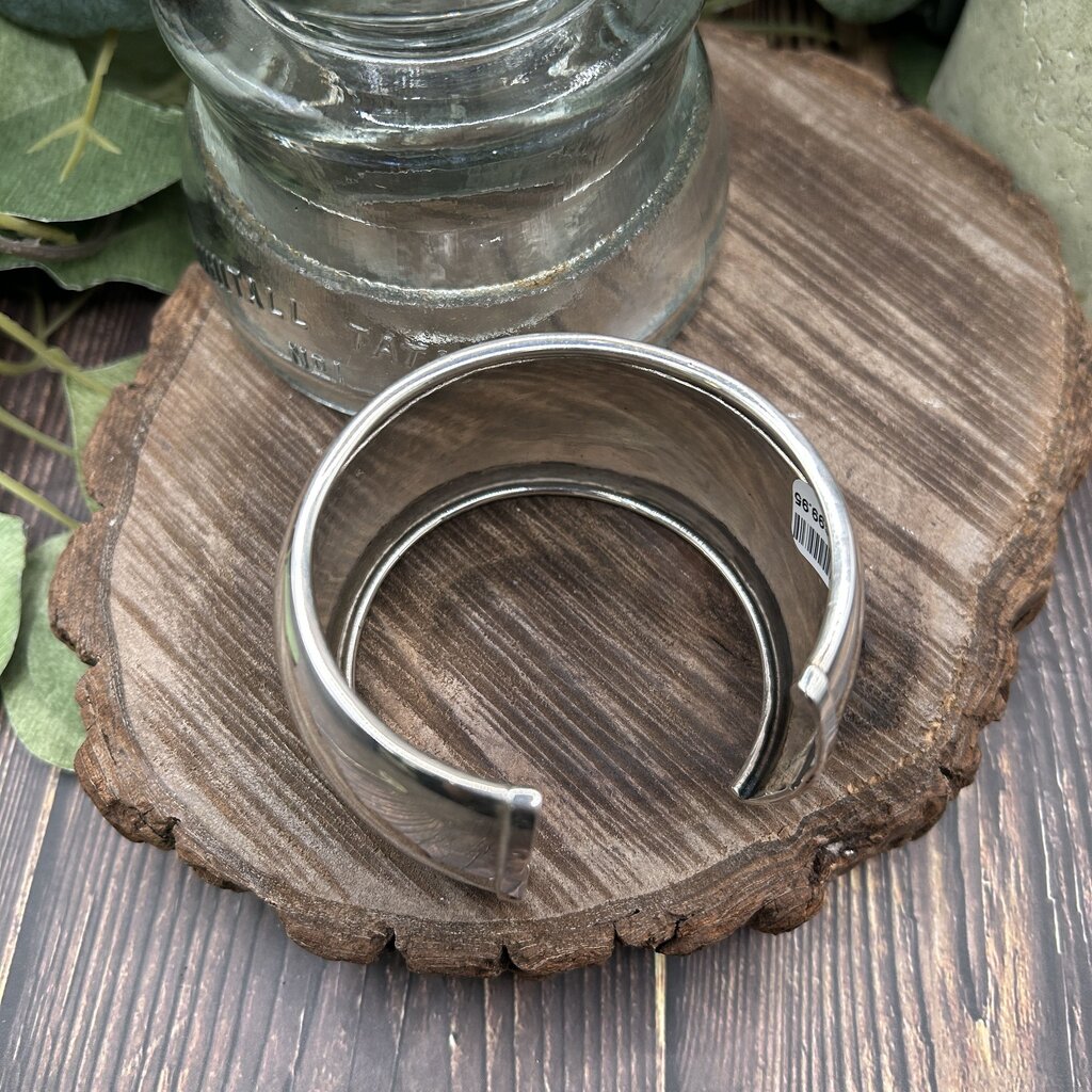 Sterling Dome Cuff