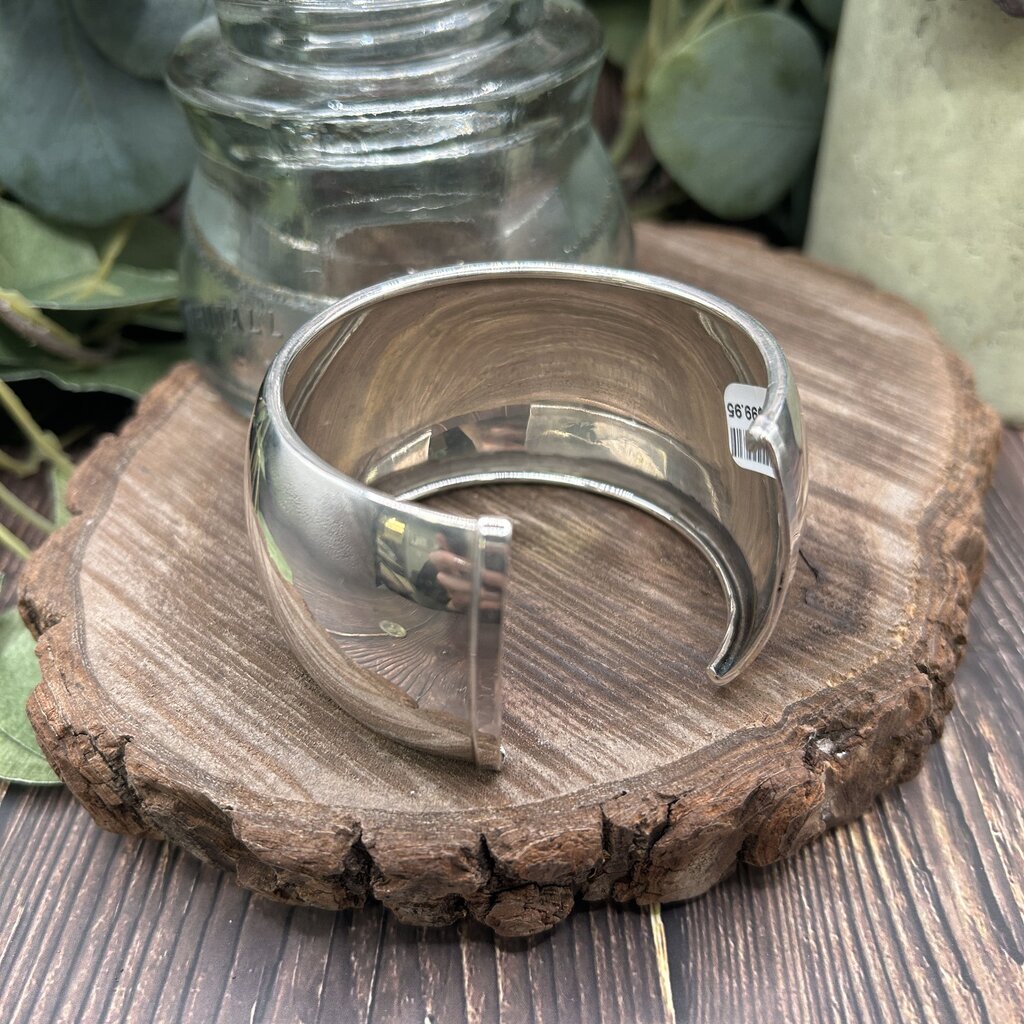 Sterling Dome Cuff