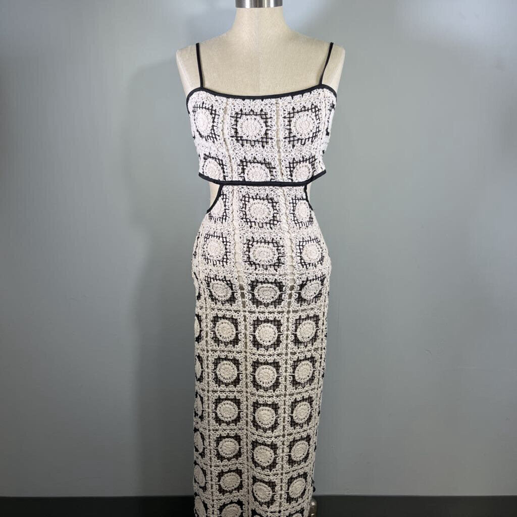 Fore Crochet Maxi Dress